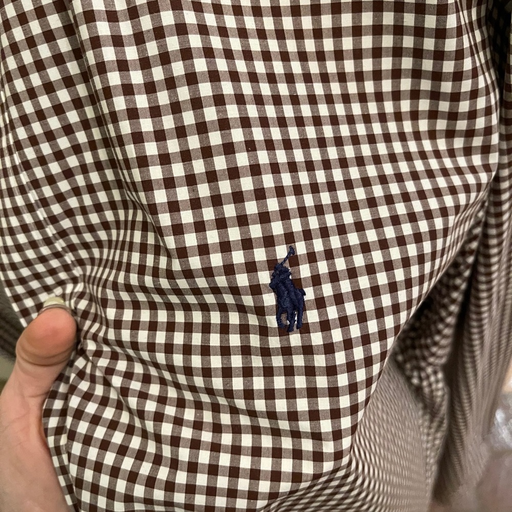Men’s long sleeve Polo shirt - Picture 4 of 4